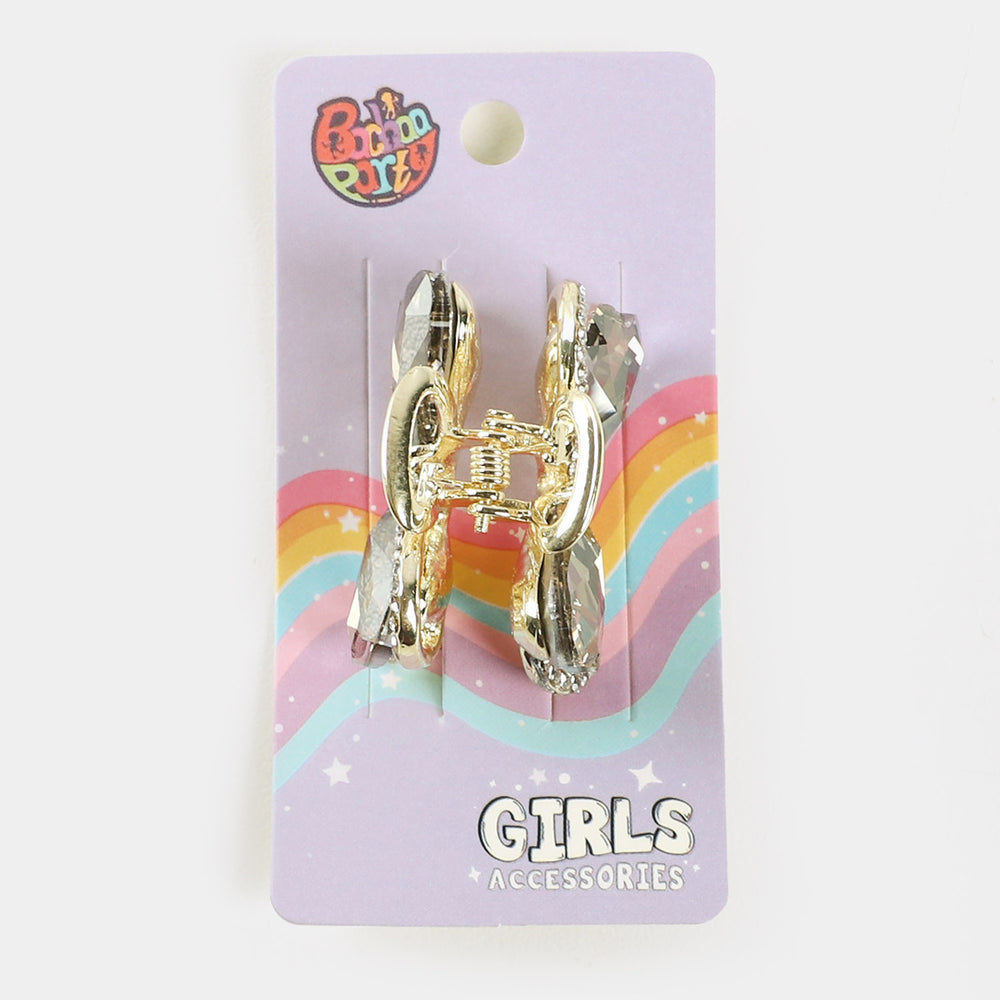 Girls Hair Strong Hold Metal Catcher