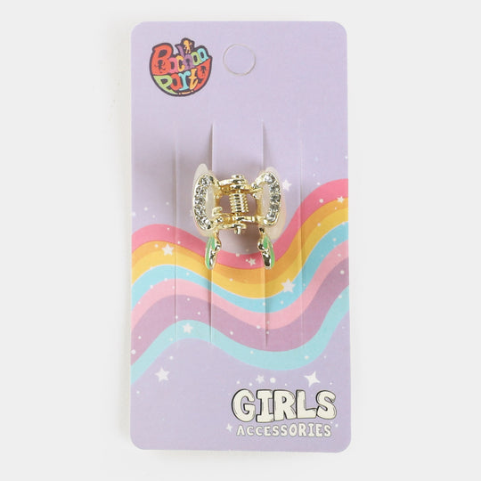 Girls Hair Strong Hold Metal Catcher