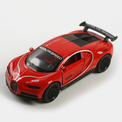 Die-Cast Model Car With Light Sound