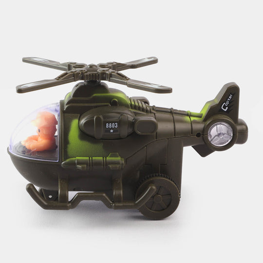 Helicopter Friction Toy For Kids