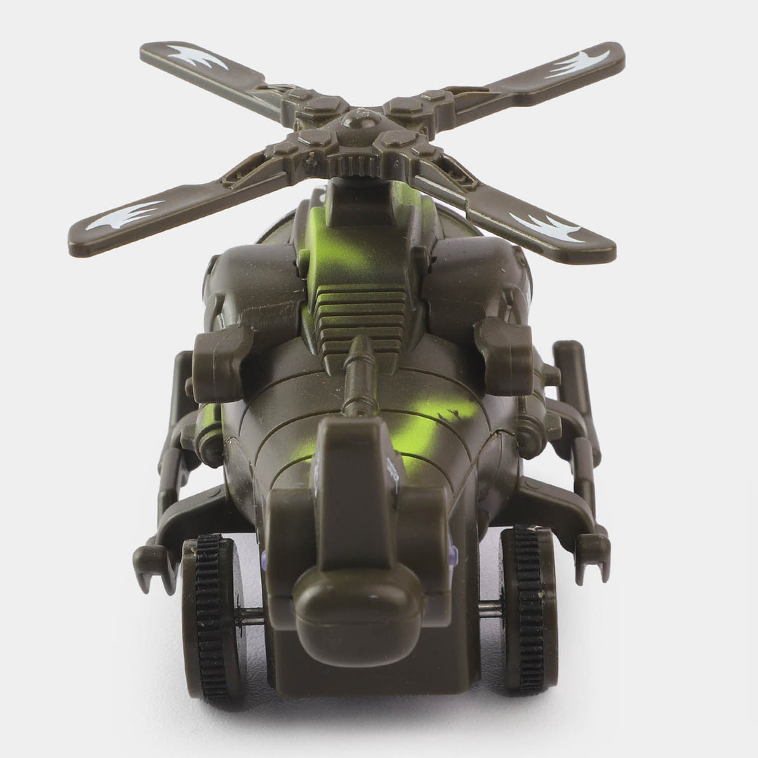 Helicopter Friction Toy For Kids