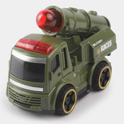 Friction Mini Armed Model Vehicle Toy For Kids