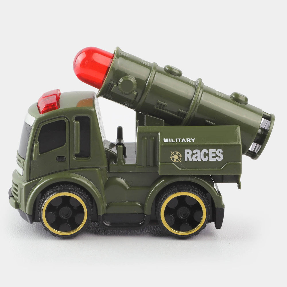 Friction Mini Armed Model Vehicle Toy For Kids