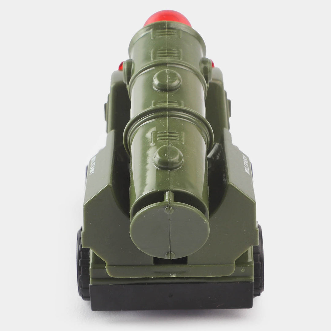 Friction Mini Armed Model Vehicle Toy For Kids