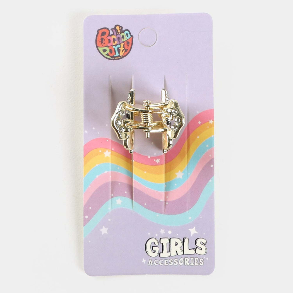 Girls Hair Strong Hold Metal Catcher