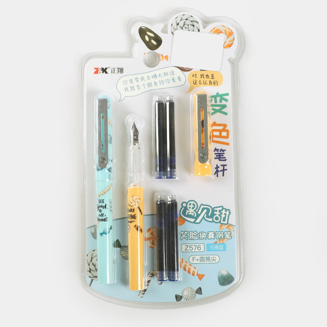 Fountain Ink Pen Set For Kids