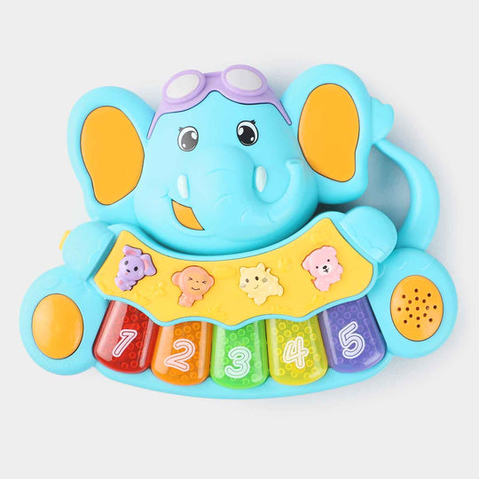 Elephant Piano With Light Music For Kids