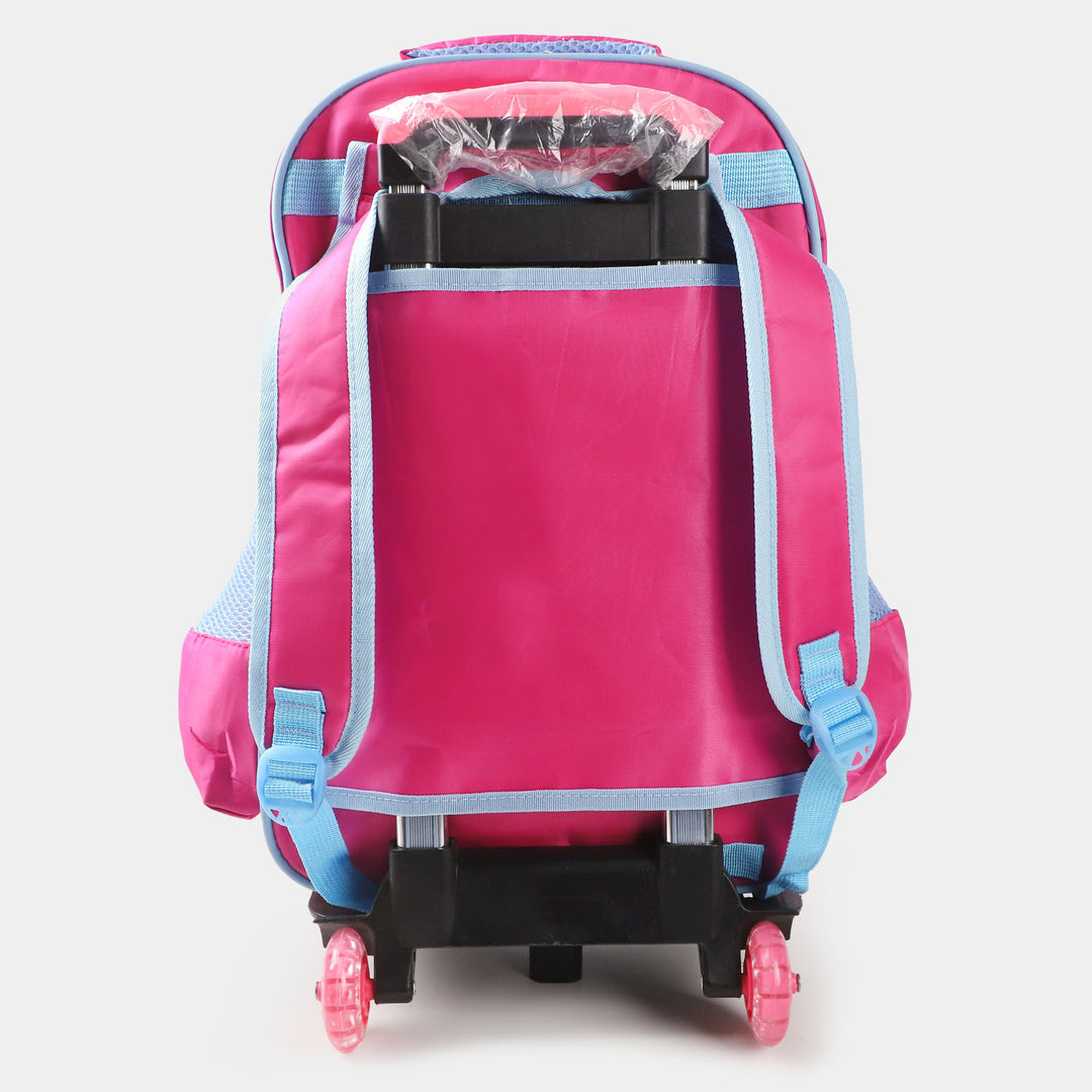 School Backpack With Trolley For Kids