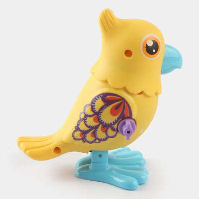 Wind Up Parrot Play Toy For Kids