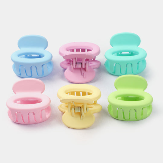 HAIR CATCHER/CLAW CLIP 6PCs PACK FOR GIRLS