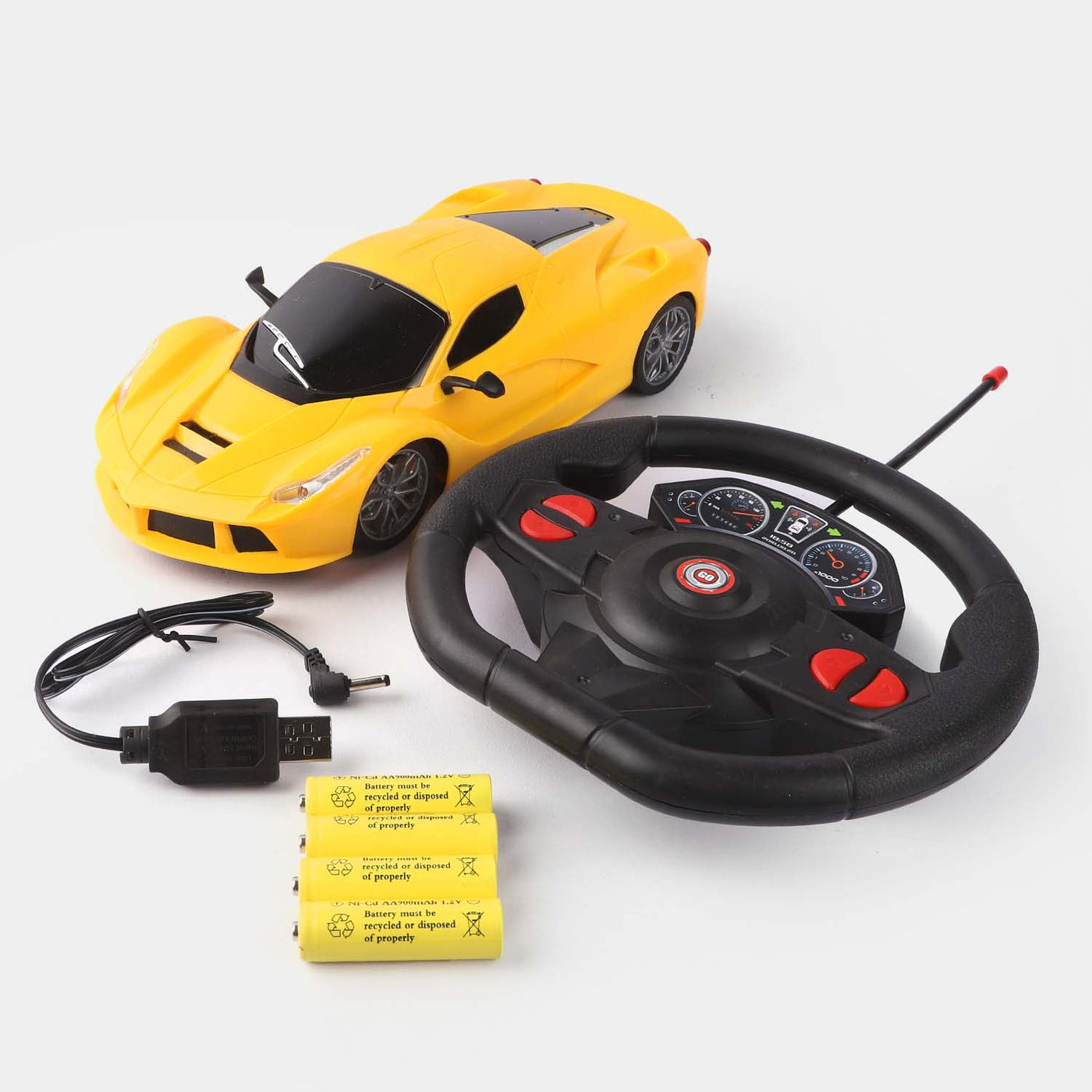 Remote Control Car For Kids Yellow