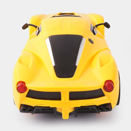 Remote Control Car For Kids Yellow