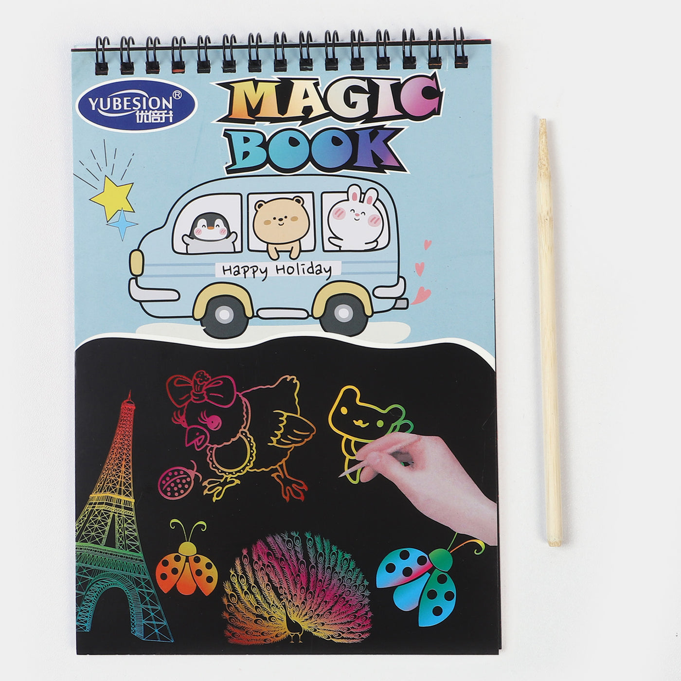 Scratch Sketch Book Medium For Kids