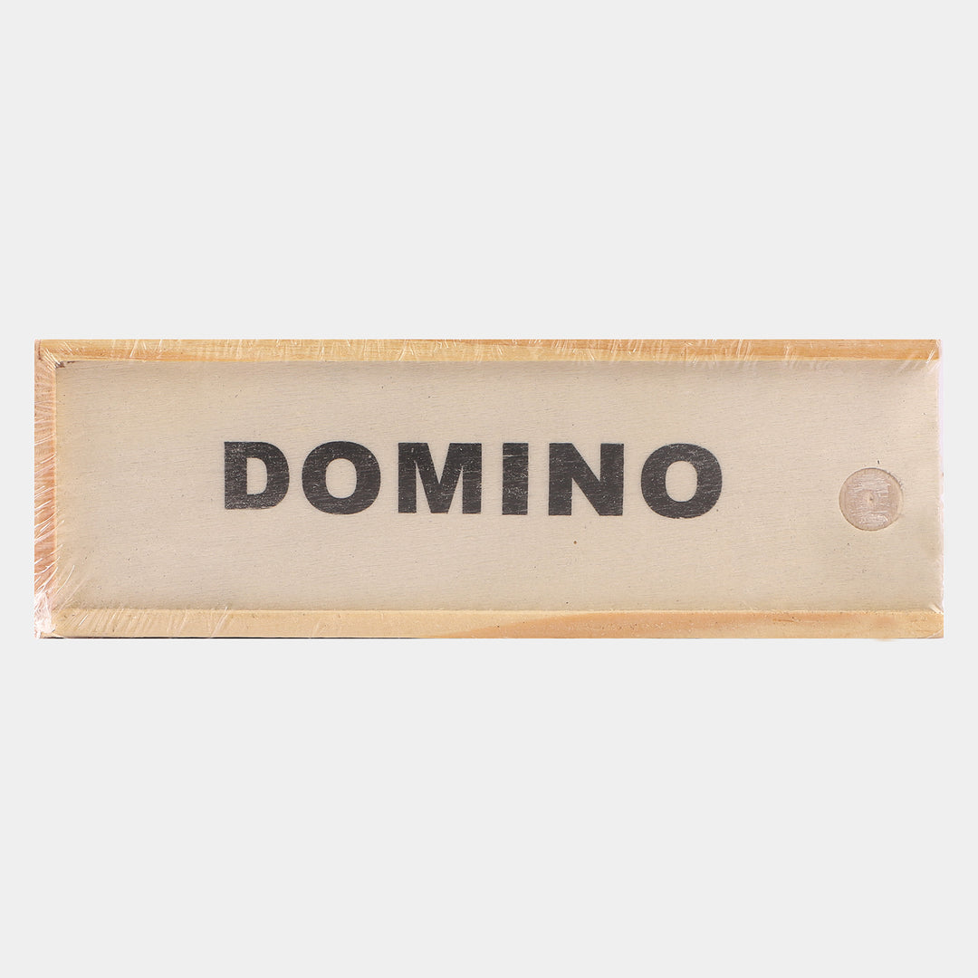 Dominoes 28 PCs Set with Wood Case