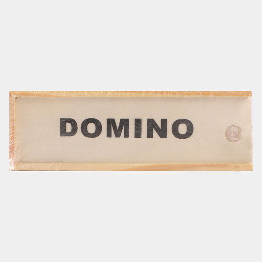 Dominoes 28 PCs Set with Wood Case