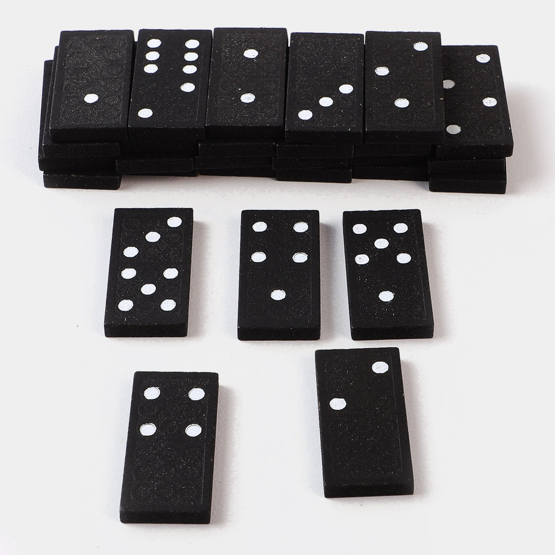 Dominoes 28 PCs Set with Wood Case