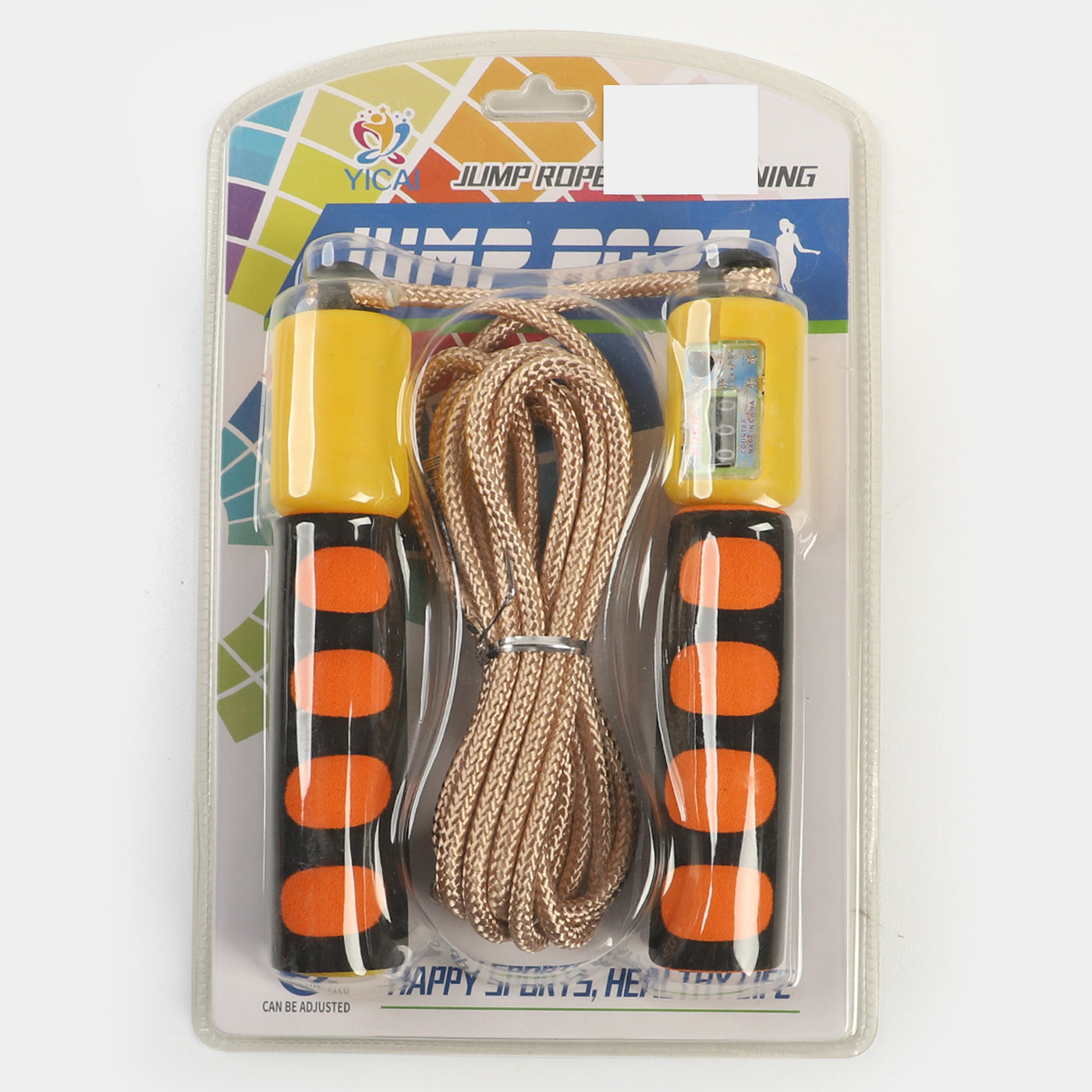 Sports Jumping Rope With Count Meter | Yellow