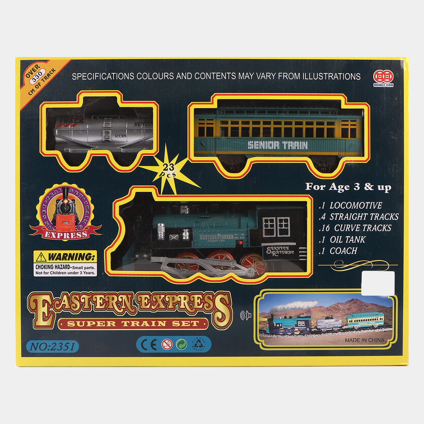 Electric Train Play Set For Kids