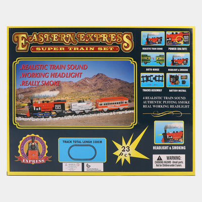 Electric Train Play Set For Kids