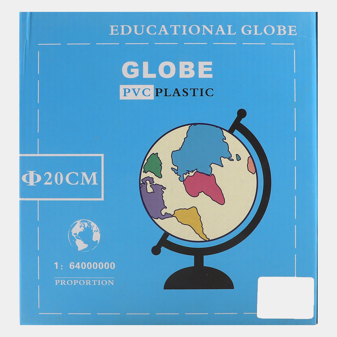 Globe Earth Rotating World Map | 20CM