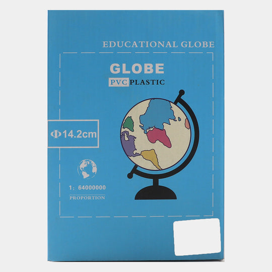 Globe Earth Rotating World Map | 14.2CM