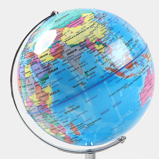 Globe Earth Rotating World Map | 14.2CM