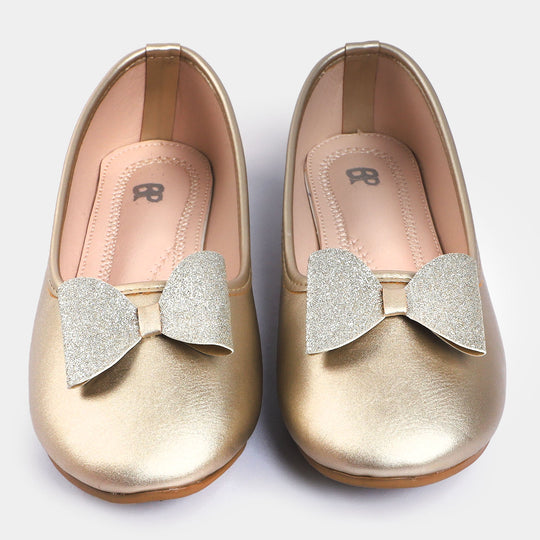 Girls Pumps 203-58-Golden