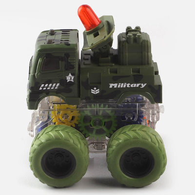 Friction Mini Armed Model Vehicle Toy For Kids