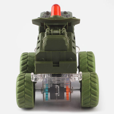 Friction Mini Armed Model Vehicle Toy For Kids