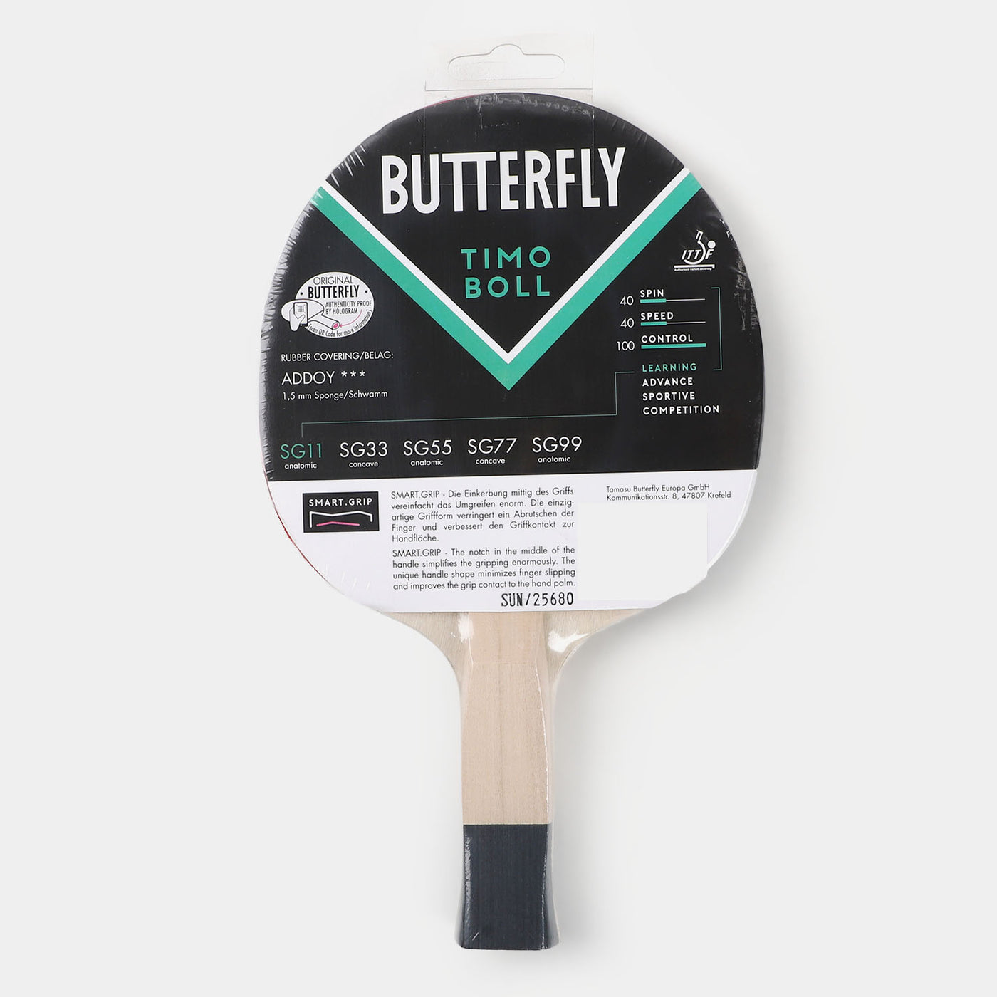 Table Tennis Butterfly SG11 Racket Original