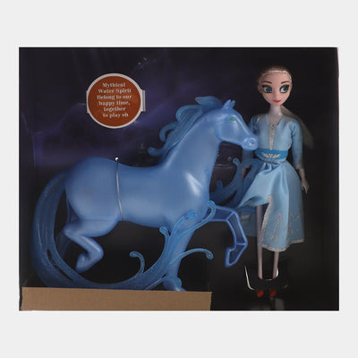 Doll With Horse For Kids