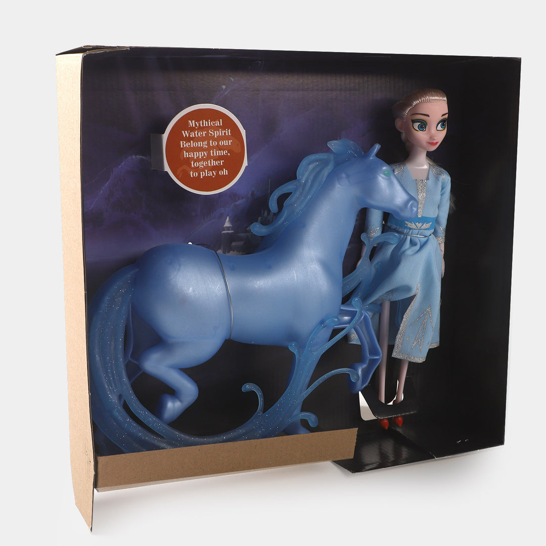 Doll With Horse For Kids