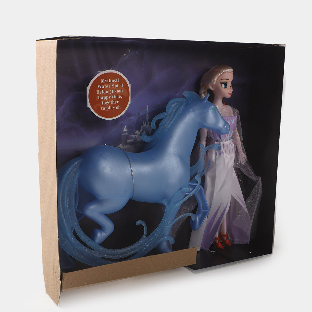 Doll With Horse For Kids