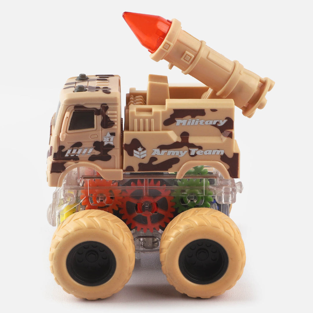 Friction Mini Armed Model Vehicle Toy For Kids