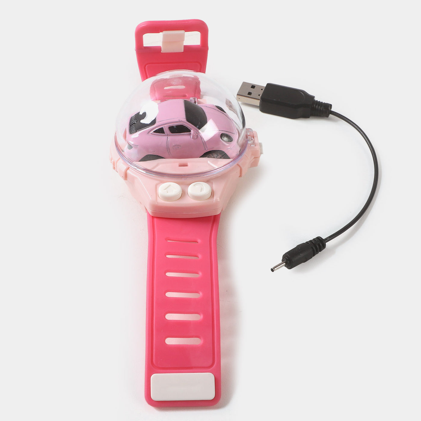 Mini Watch Remote Control Car - Pink