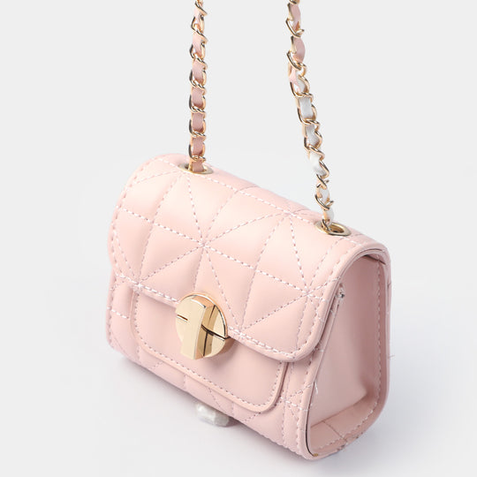 Girls Fancy Hand Bag | Pink