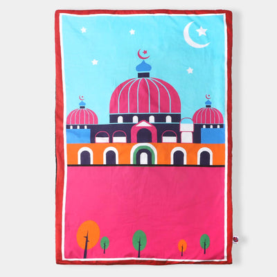 Kids Islamic Prayer Mat -Blue/Pink