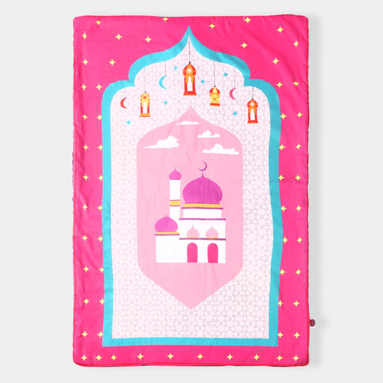 Kids Islamic Prayer Mat -Pink