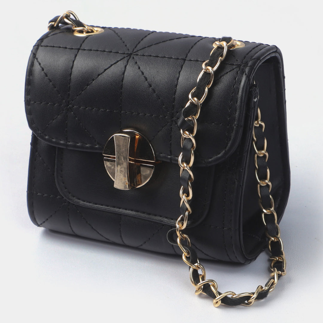 Girls Fancy Hand Bag BLACK Price in Pakistan Bachata Party
