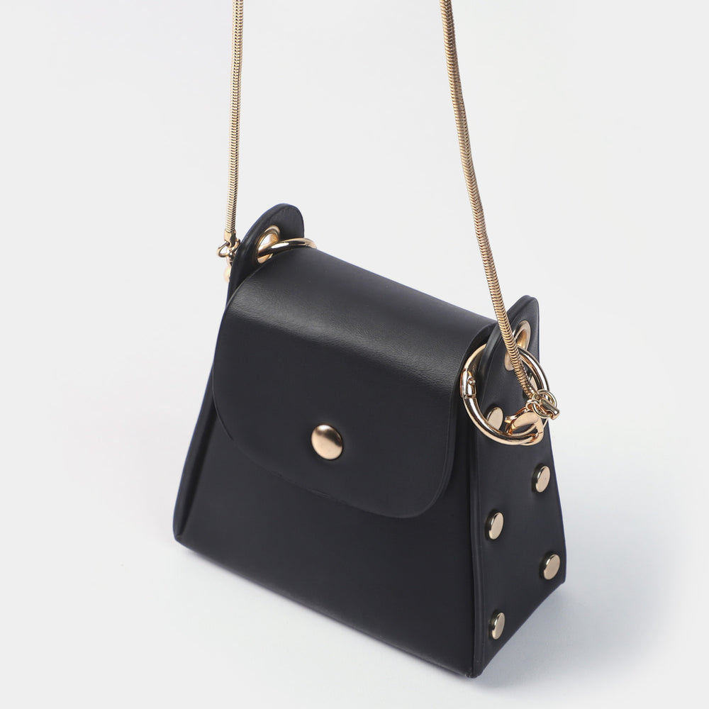 Girls Fancy Hand Bag | BLACK