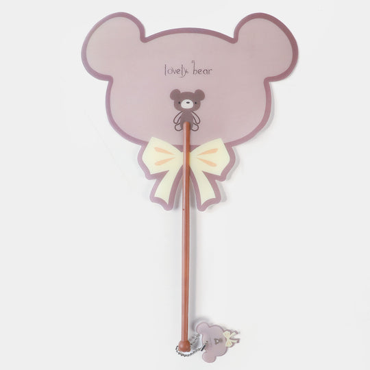 Bear Shape Hand Fan