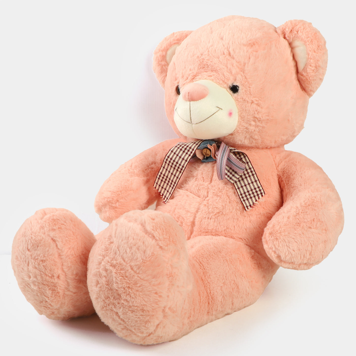 Bow Check Bear Stuff Toy | 70Cm