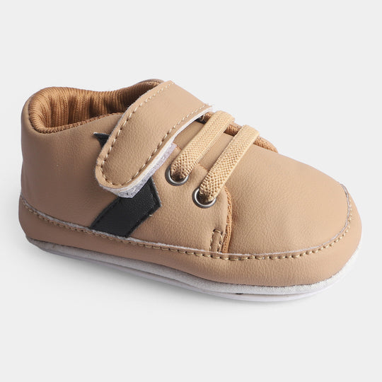 Baby Boy Shoes 1905-Beige/Black