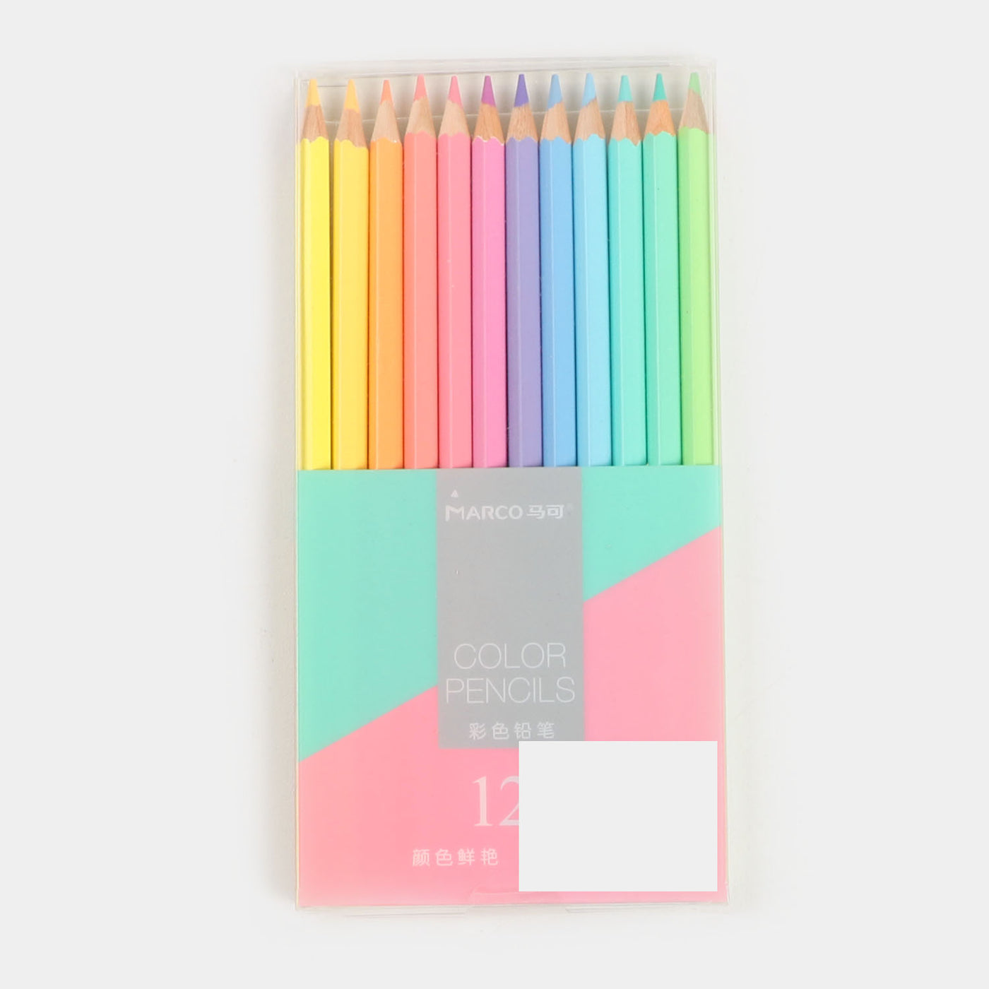 Marco Color Pencils 12Pcs 9100-12PB