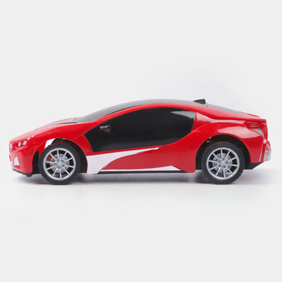 3D Famous Remote Control Car-Red