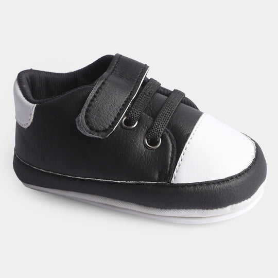 Baby Boy Shoes 1904-Black/White