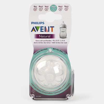Philips Avent Anti-Colic Nipple 2 Pcs - 3m+