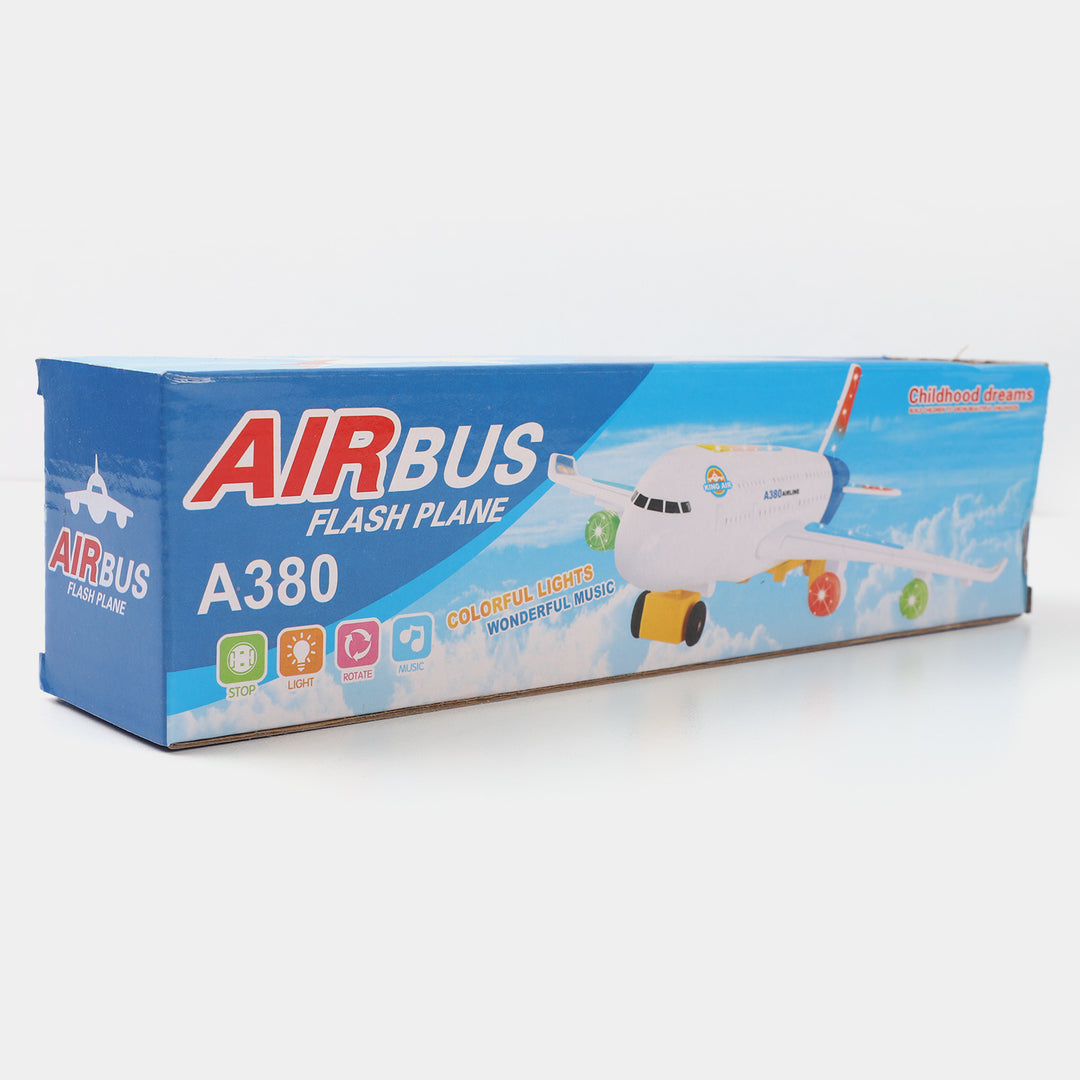 Colourful Lights and Sound Effect toy Aircraft Aeroplane