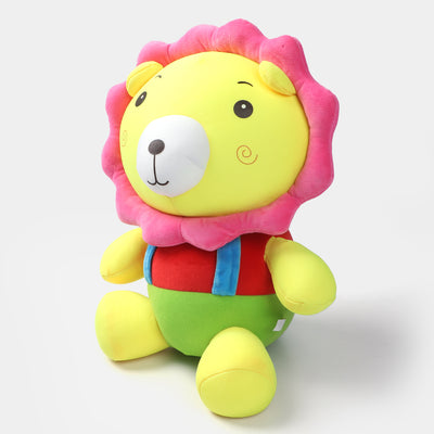 Soft Bean Lion With Cloth Toy For Kids - Yellow