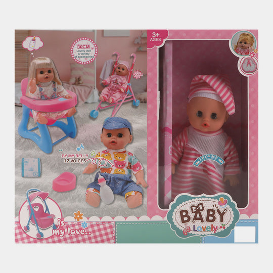 Doll Set With Assembling Table For Kids